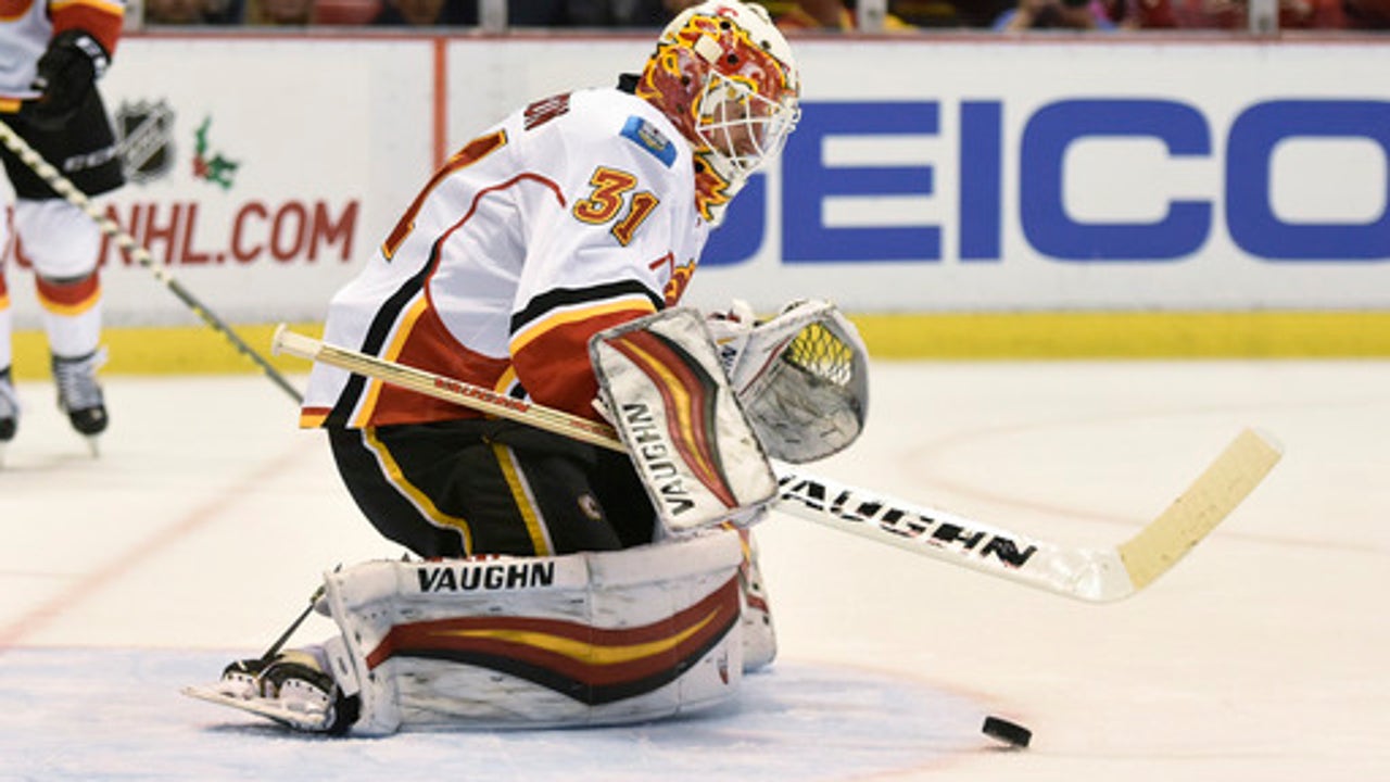 Backlund breaks tie in 3rd period, Flames beat Red Wings 3-2